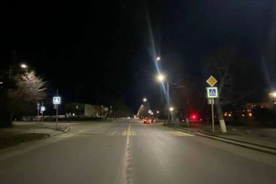 Несчастный случай произошел вчера вечером на бульваре Петровском. Фото: отдел пропаганды УГИБДД России по РО