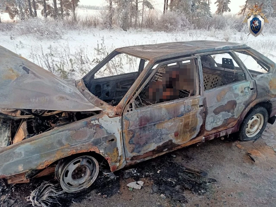 27-летний нижегородец заживо сгорел в машине в Тоншаевском районе.
