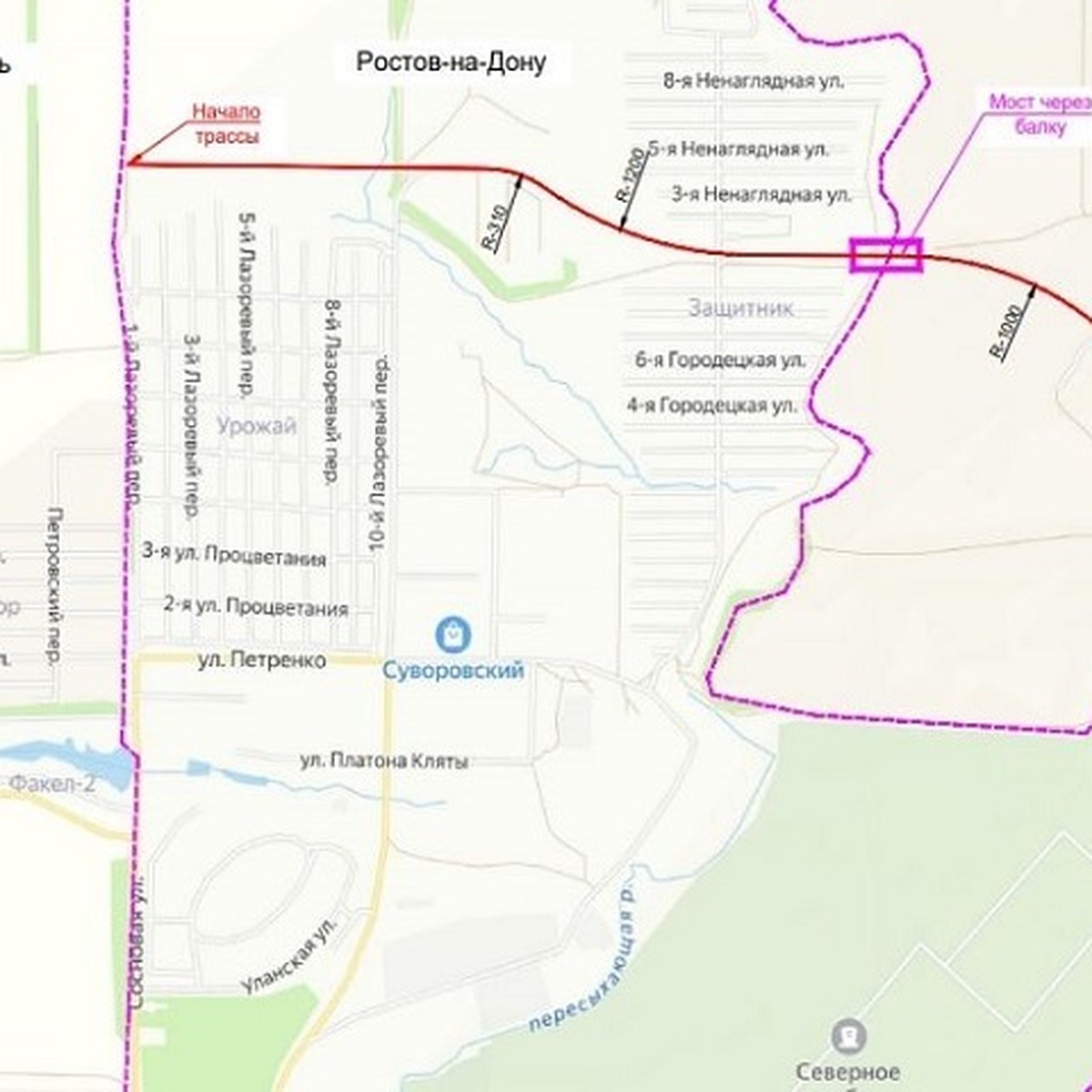Трассу «Орбитальная-2» в Ростове собираются проложить через СНТ «Защитник»  - KP.RU