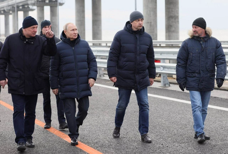 Хуснуллин прокомментировал поездку с Путиным по Крымскому мосту после теракта