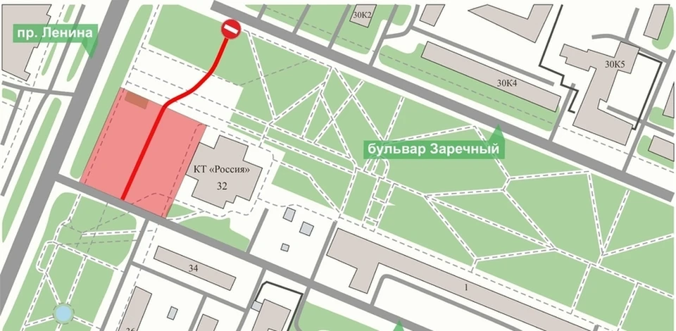 Движение на проезде проспекта Ленина в Нижнем Новгороде перекроют на два месяца.