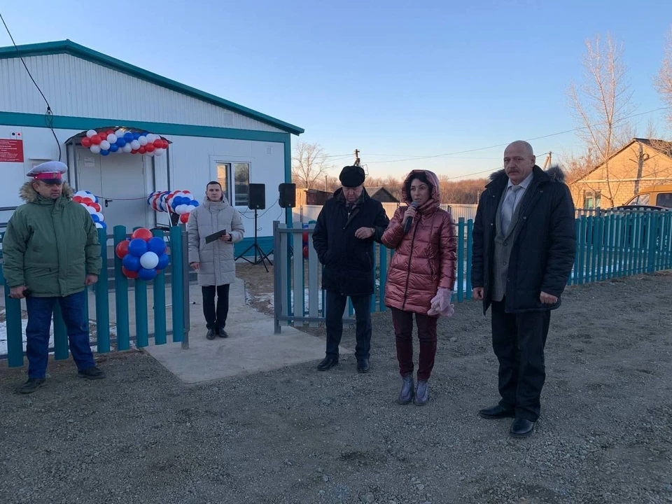 Министр здравоохранения Татьяна Савинова прибыла на торжественное открытие ФАПа. Фото: Минздрав Оренбуржья