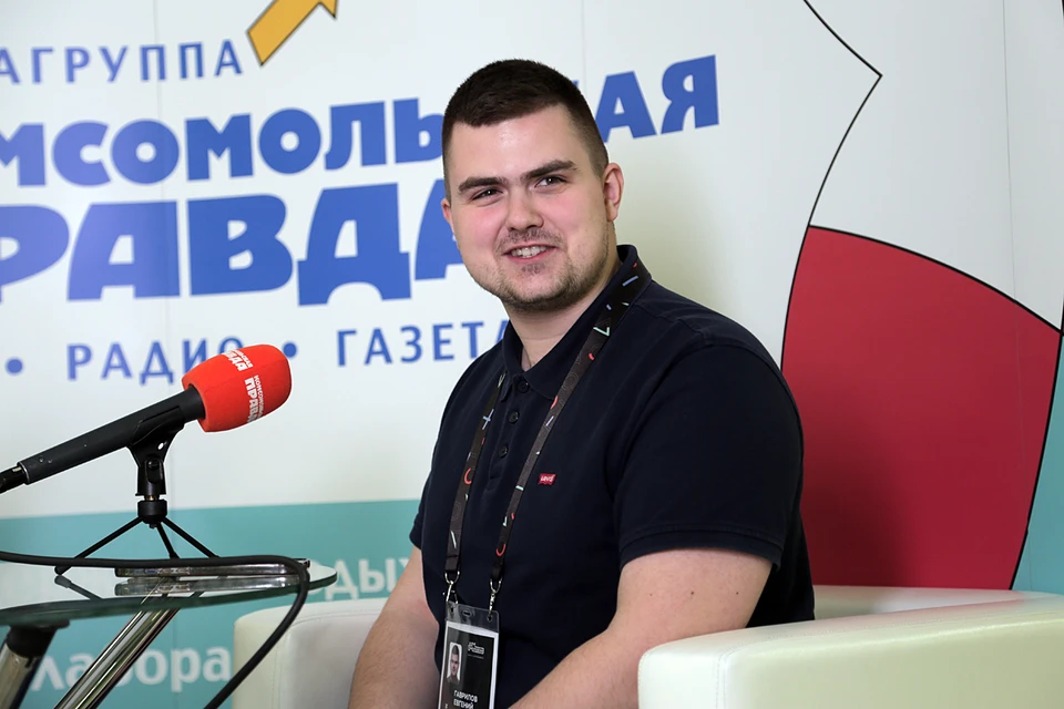 Евгений Гаврилов, победитель Красноярского этапа национальной премии «Студент года»