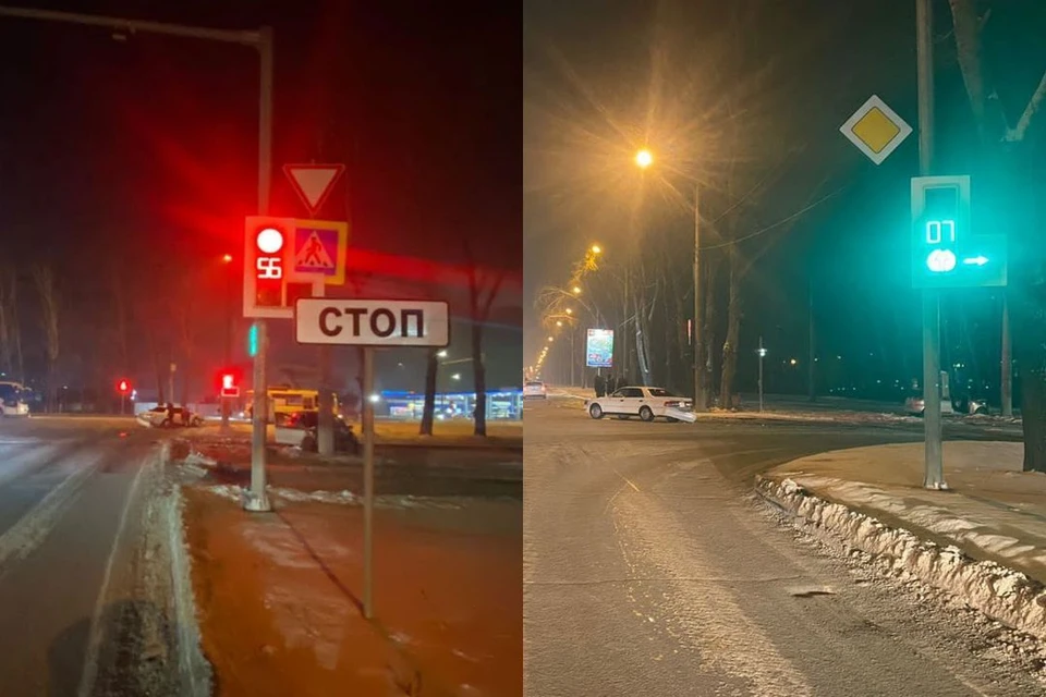 В ДТП пострадали три человека. Фото: Госавтоинспекция по Новосибирску