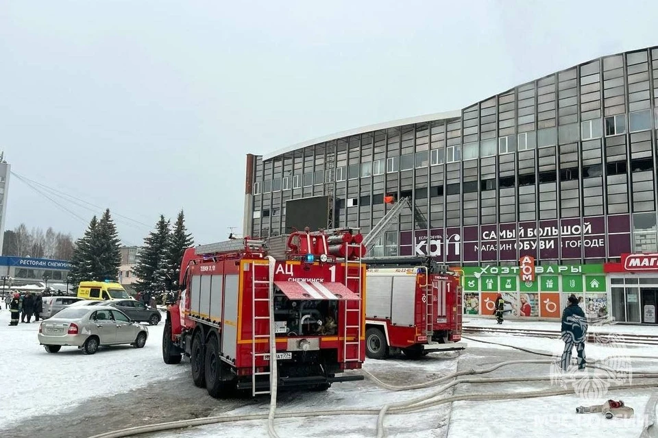 Горела площадь 400 кв. м. Фото: ГУ МЧС по Челябинской области.