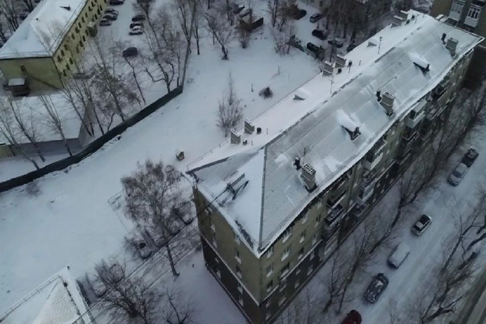 Дроны вылетели проверить качество уборки снега в Новосибирской области. Фото: телеграм-канал "Новосибирь".
