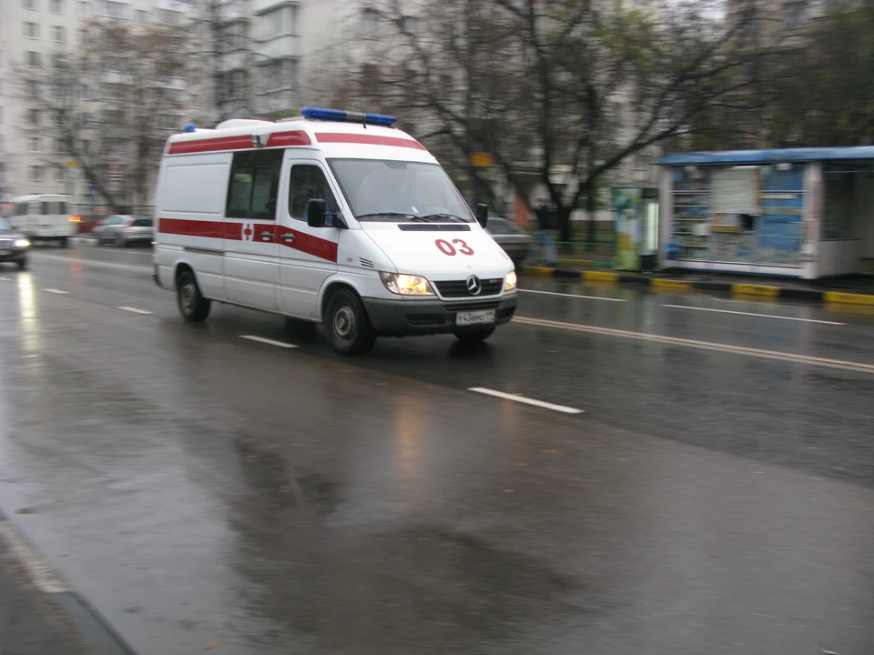 пострадавшую в массовом ДТП пассажирку Приоры доставляли в больницу