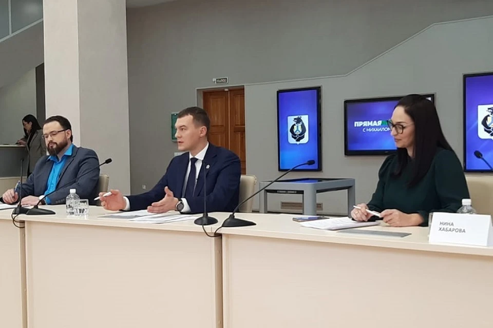Развитие грузооборота портов обсудили на прямой линии с Михаилом Дегтяревым