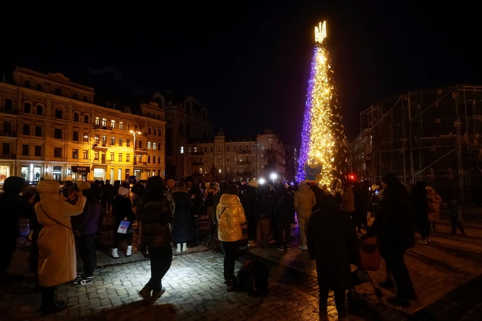 Утро 25 декабря у жителей украинской столицы не задалось с самого начала