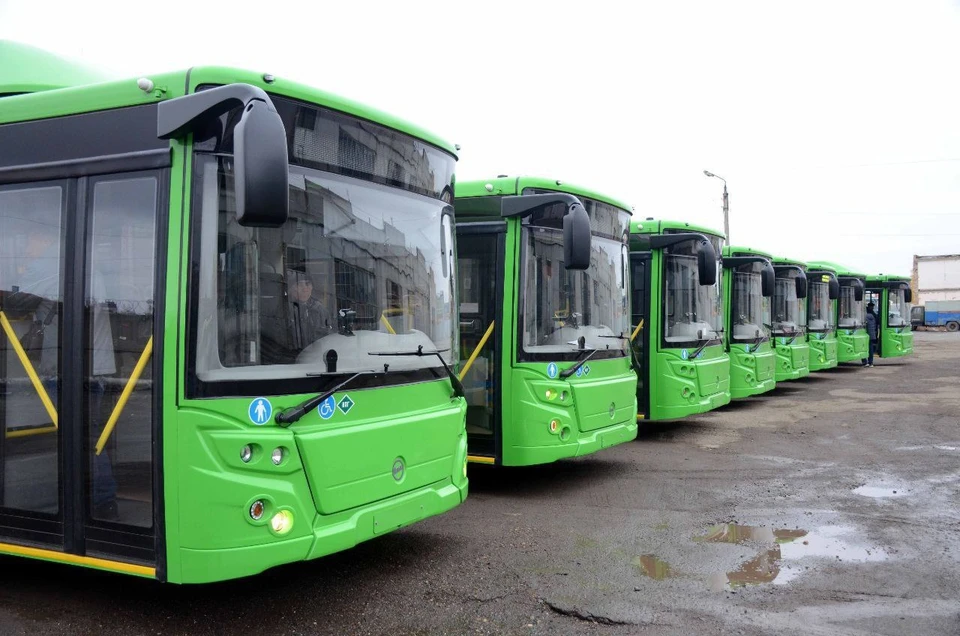 67 новых автобусов пополнили автопарк в 2022 году