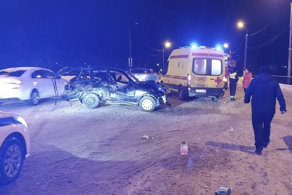В ДТП пострадала девушка-водитель Фото: УГИБДД России по Тверской области