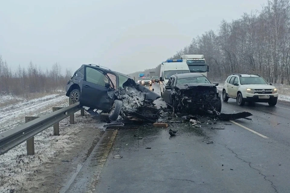 По смертельной аварии на трассе под Липецком возбудили уголовное дело