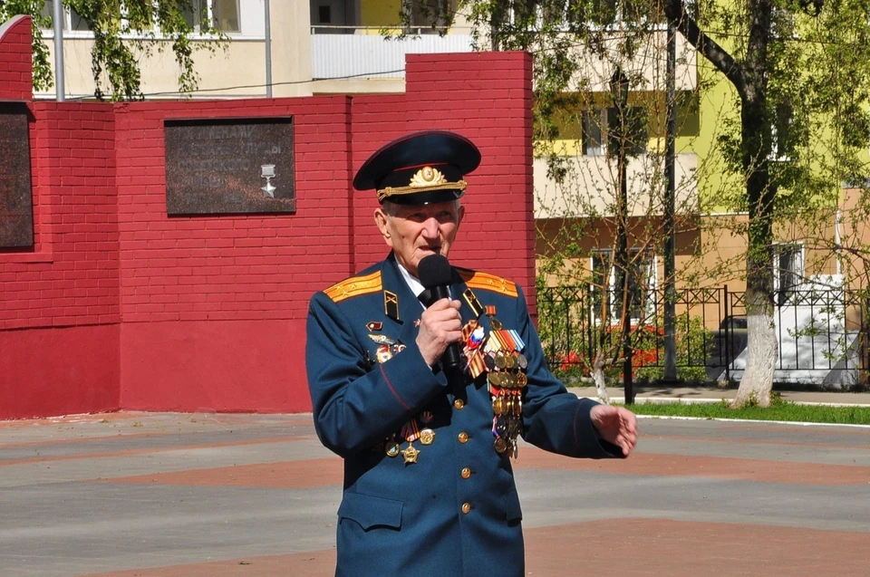 В последние годы Сергей Сергеевич был бессменным участником патриотических акций. Фото: Александр Живайкин