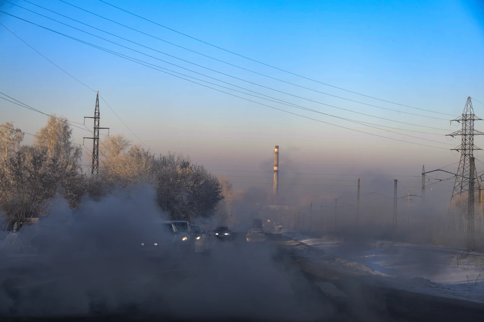 Видимость на дорогах Ставропольского края сильно снижена.