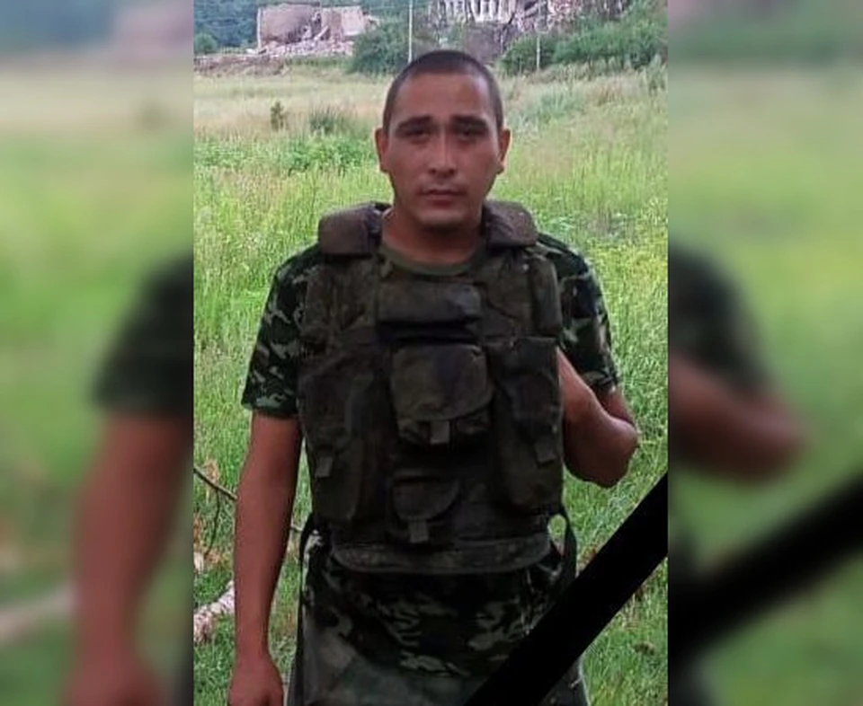 В Кувандыке простились с погибшим в ходе СВО. Фото: Виктор Пауков
