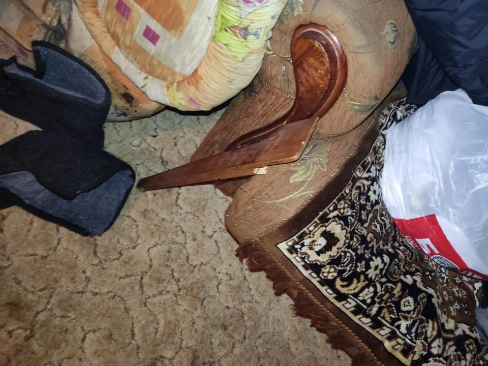 Сожитель ударил женщину по голове спинкой стула несколько раз