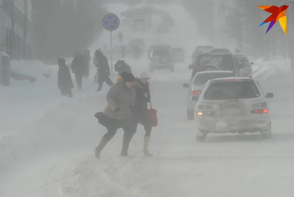 Первая рабочая неделя не дает жителям Мурманской области расслабиться - испытывает северян на прочность метелью и сильным ветром. Фото: Мурлин Александр