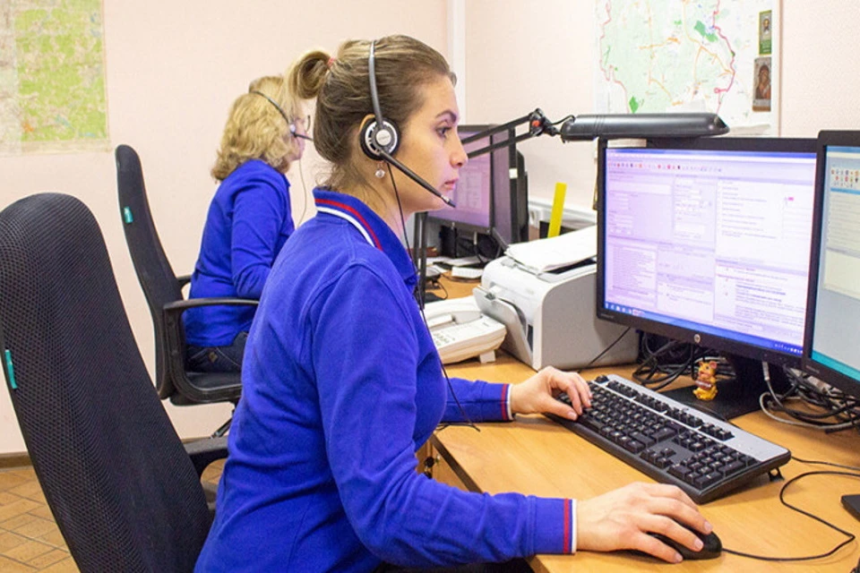 Ежедневно операторы принимают порядка 30 тыс. вызовов. Фото: пресс-служба ГКУ Московской области «Центр 112»