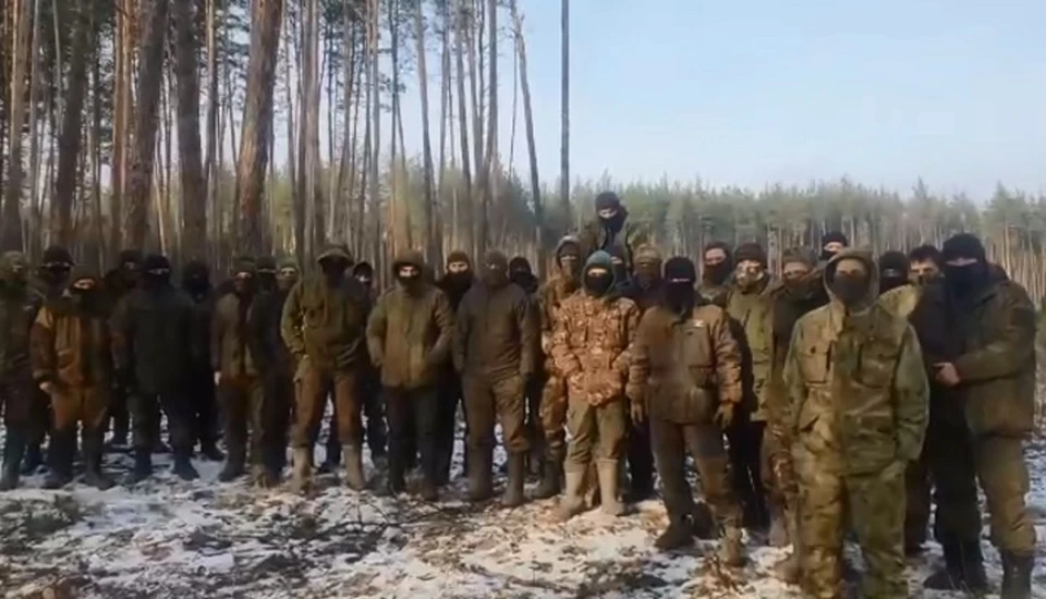 Мобилизованные из Ярославской области записали видеообращение. Скриншот с видео, издание "ПроГород"