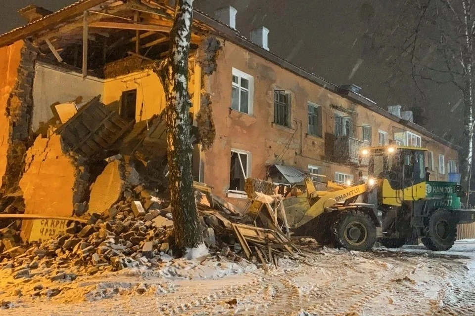 Житель дома 47к2 на улице Пушкина, где произошел взрыв, обратился в СК России по поводу нынешнего состояния здания.