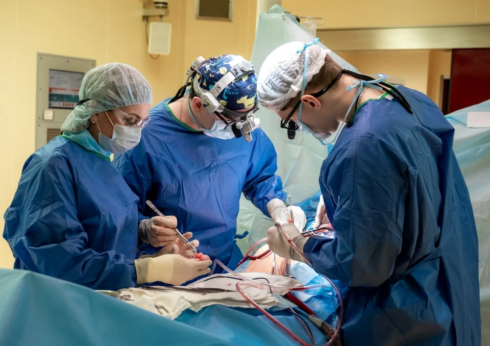 Операция длилась более пяти часов. Фото: Федеральный центр сердечно-сосудистой хирургии.