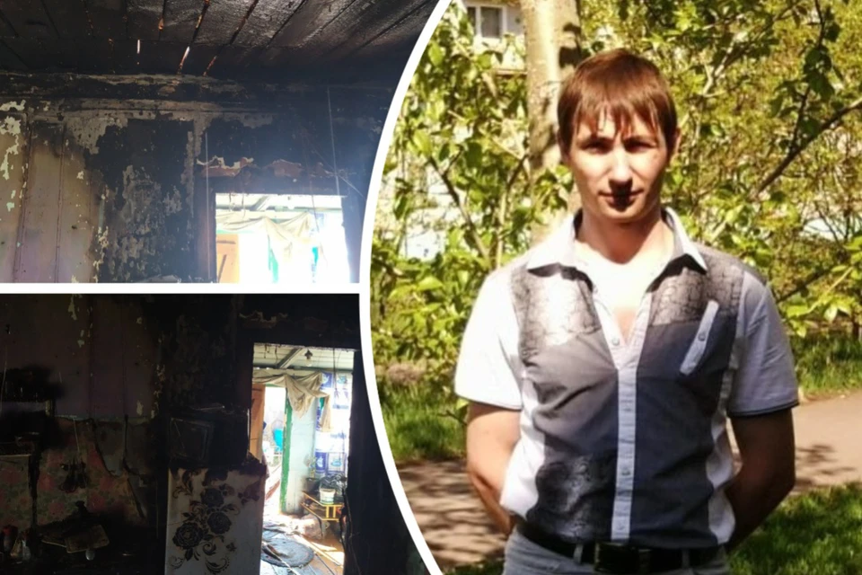36-летний Павел Чуднов увидел, как дым валит из-под соседской крыши и бросился на помощь. Фото: личный архив Павла Чуднова