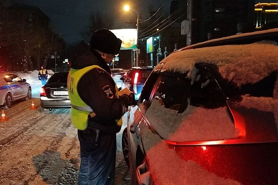 16 пьяных водителей поймали в Новосибирске за три дня. Фото: Госавтоинспекция по НСО