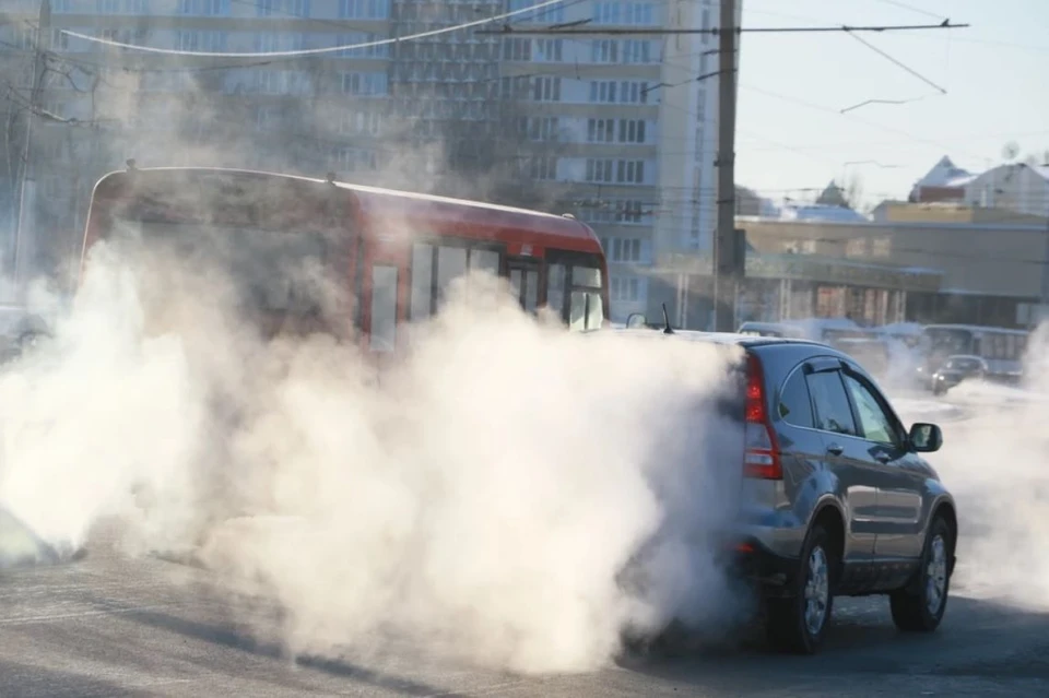 Метеоусловия способствуют накоплению вредных примесей в воздухе