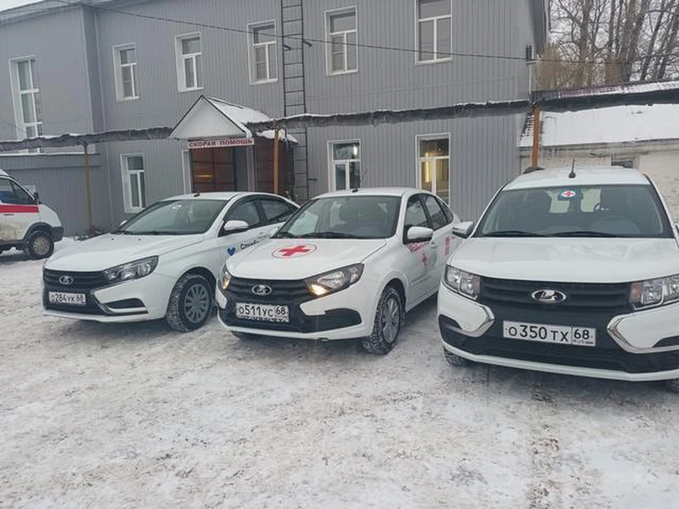 Машины переданы в село Оржевка и в поликлинику