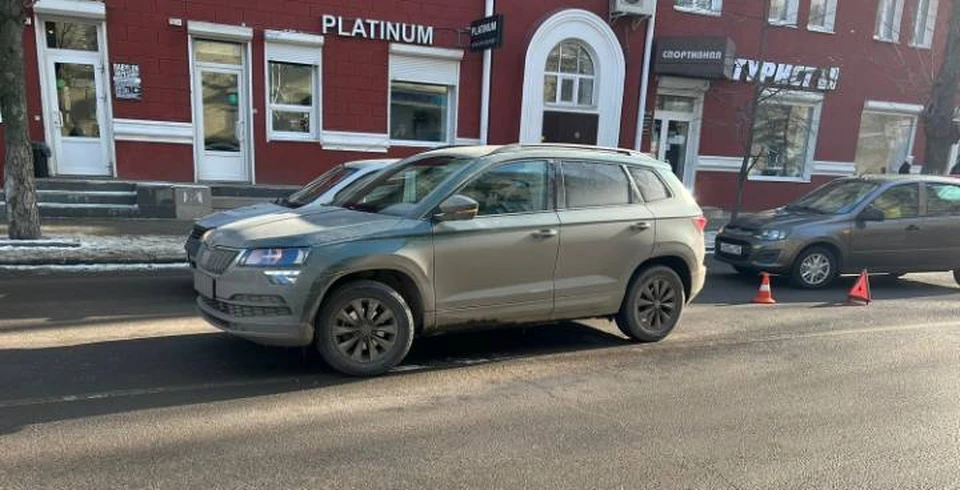 Место ДТП.