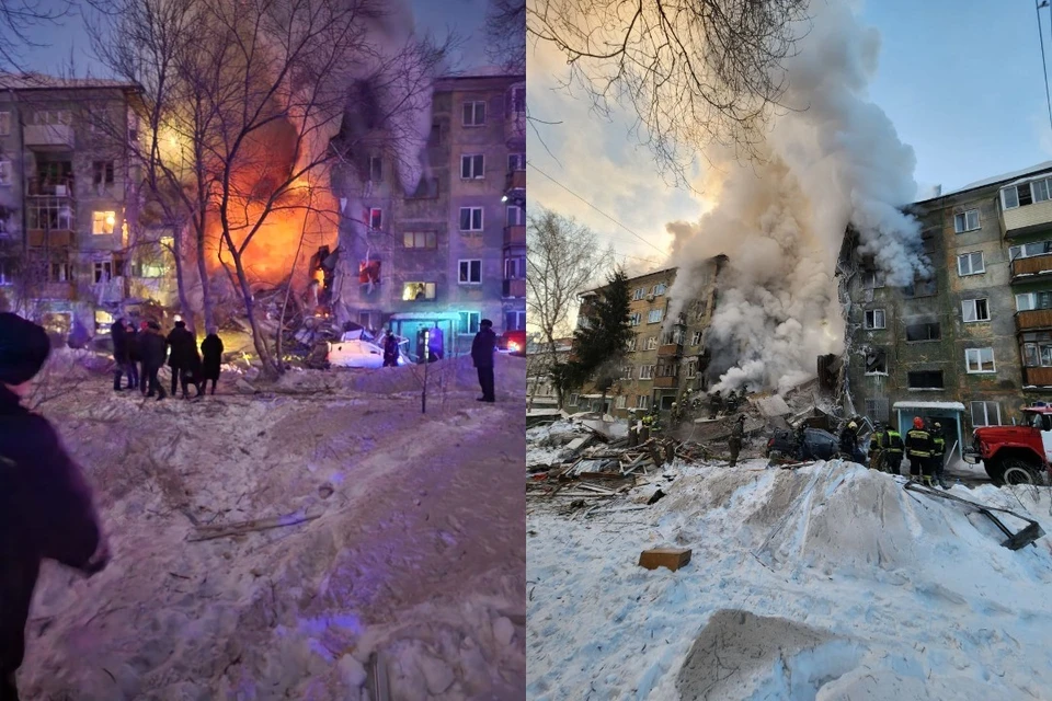 В Новосибирске пострадавших жильцов разместят в гостинице "Северная".