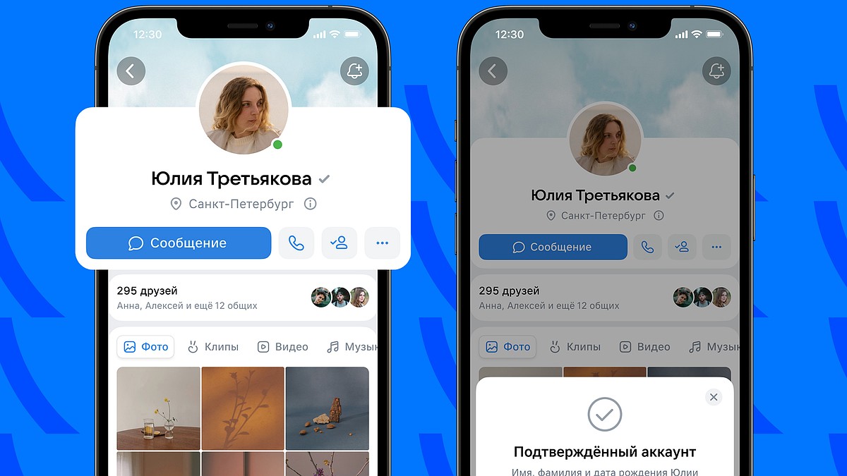 ВКонтакте развивает доверительную цифровую среду: в соцсети появилась  возможность подтвердить данные аккаунта - KP.RU