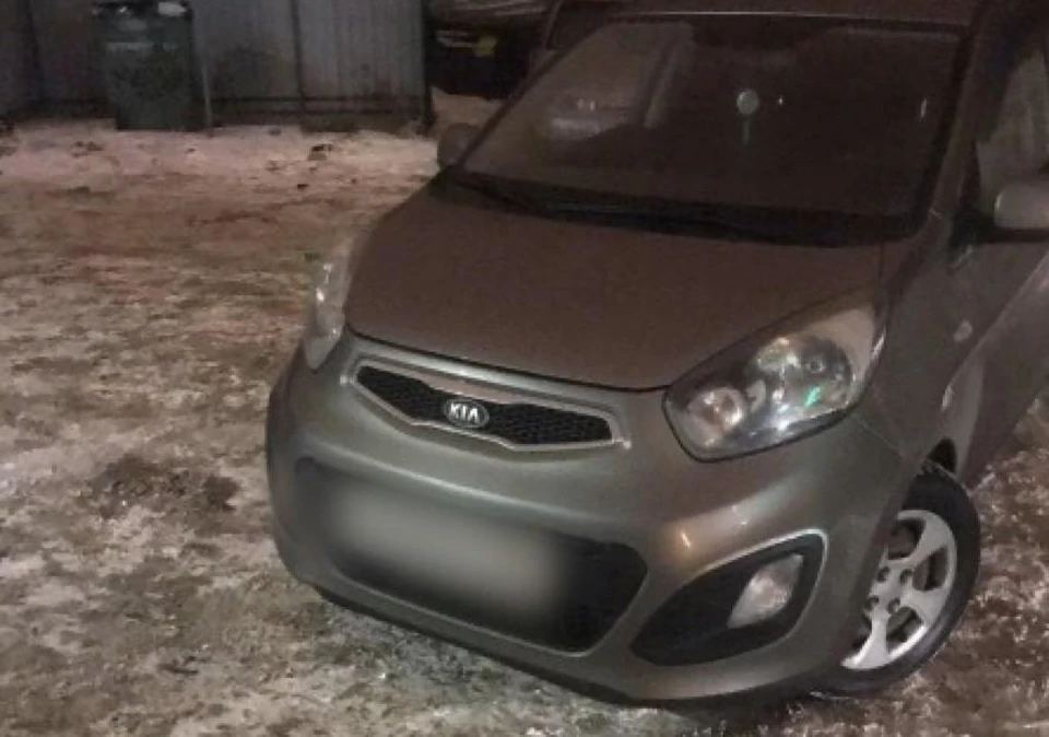Угнанный астраханцем автомобиль