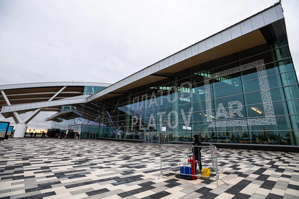Новый аэропорт "Платов" - внешний вид.