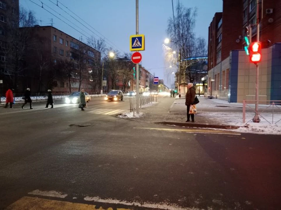 Авария произошла на улице Павлова