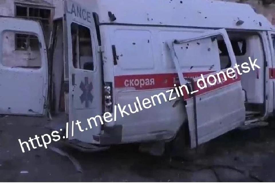 Среди погибших оказались сотрудники скорой медицинской помощи. Фото: ТГ/Кулемзин