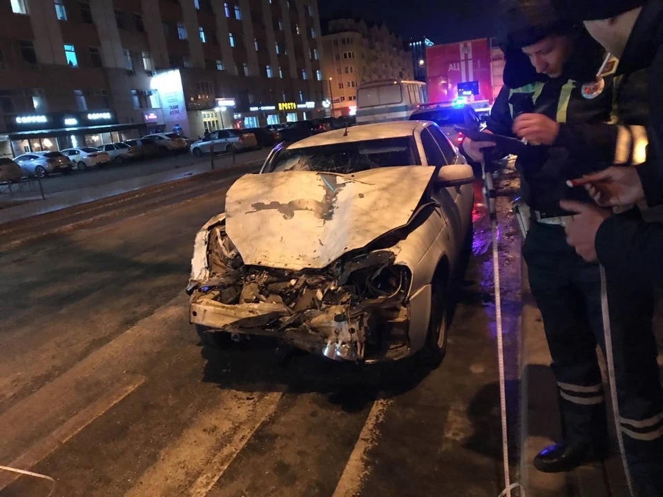 Фото с места ДТП