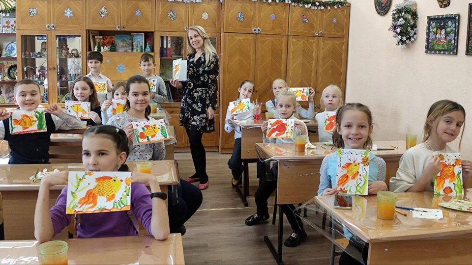 Дети почувствовали себя настоящими мастерами. Фото: ТК ОБРАЗОВАНИЕ|Севастополь