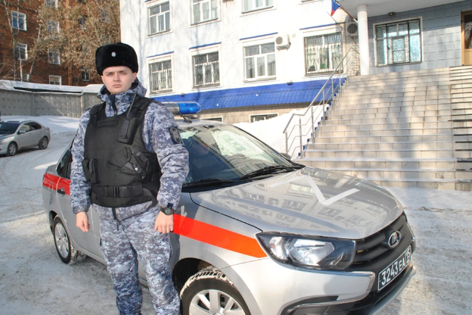 Отряды Росгвардии патрулируют улица 24 часа в сутки. ФОТО: управления Росгвардии по Кировской области