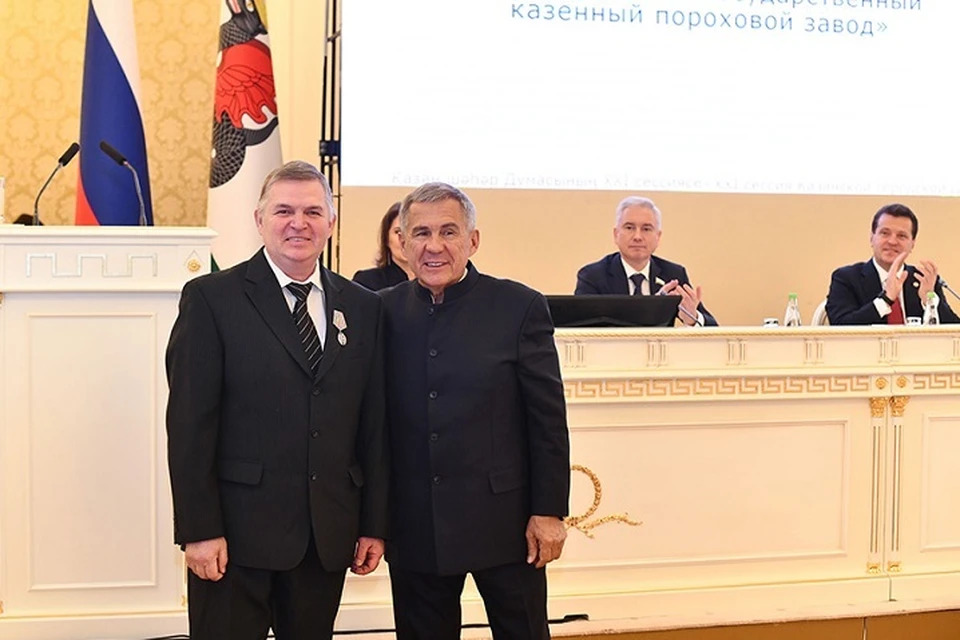 Награды вручил глава Татарстана.