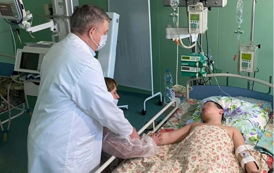 состояние мальчика тяжелое, но соответствует послеоперационному периоду Фото: https://t.me/avbogomaz