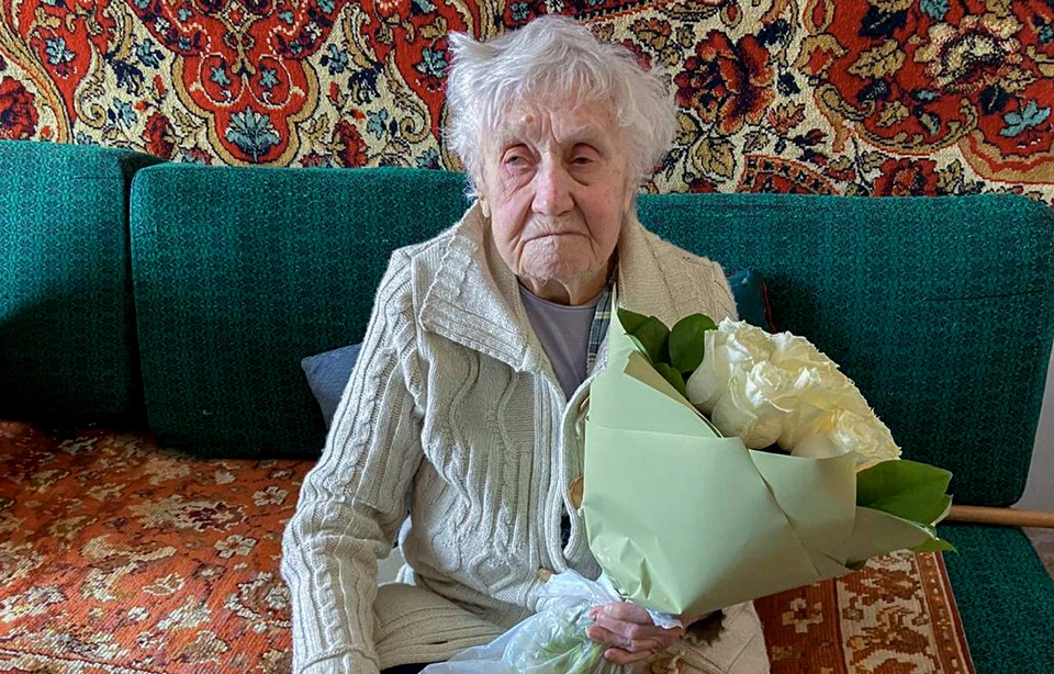 Ветерану Великой Отечественной войны Валентине Рабинович исполнился 101 год