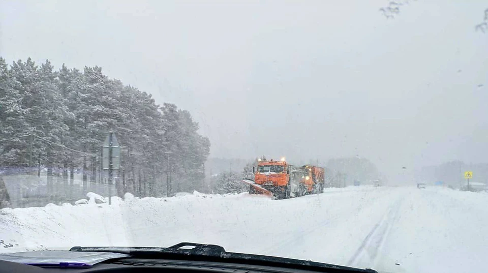 Томск новости снегопад