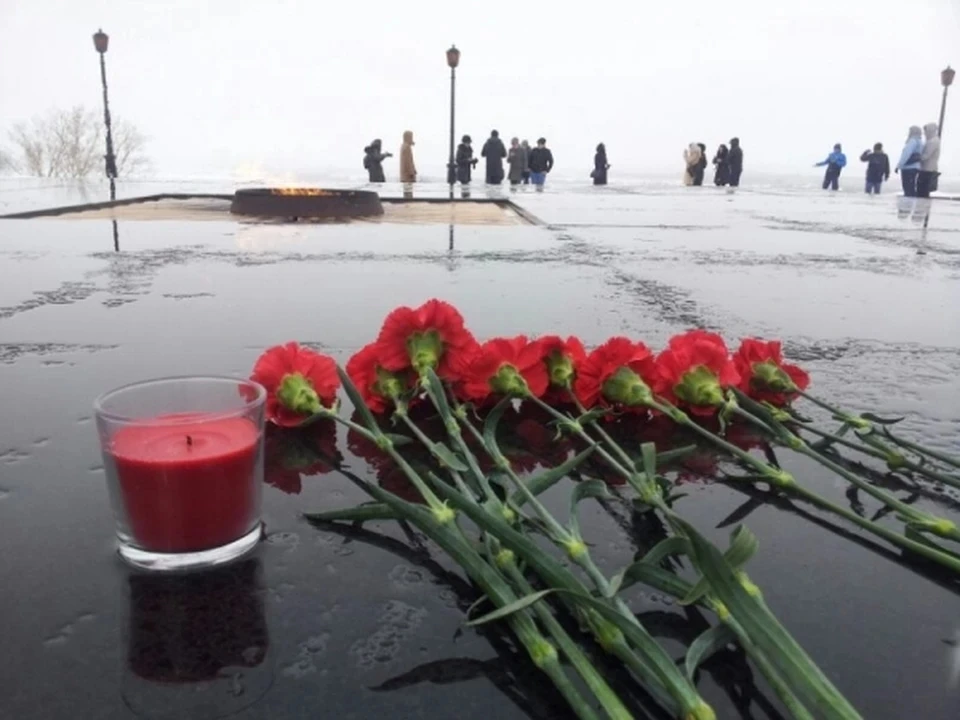 Жители Дзержинска простились с тремя погибшими в СВО военнослужащими.