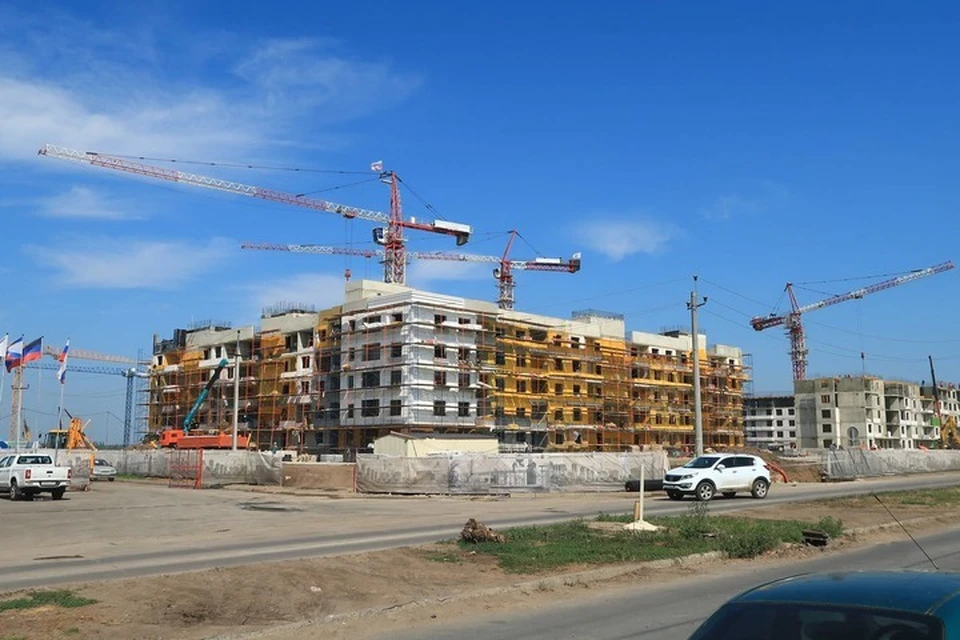 В ДНР строят жилье в первую очередь для тех, кто в результате боев остался без крыши над головой. Фото: Минстрой Республики