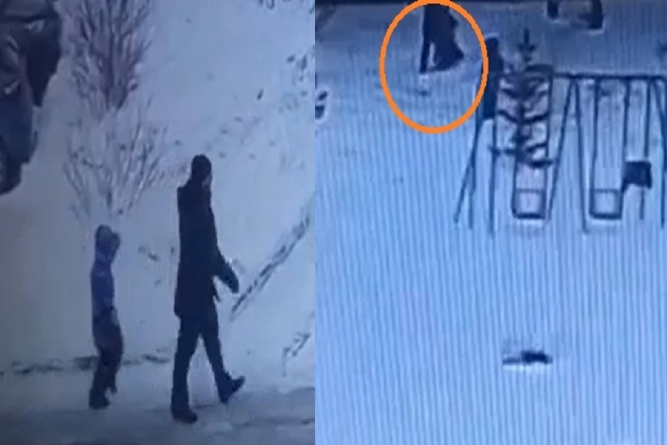 Председатель СК РФ заинтересовался мужчиной, схватившим 9-летнего мальчика в Бердске под Новосибирском. Фото: стоп-кадр.
