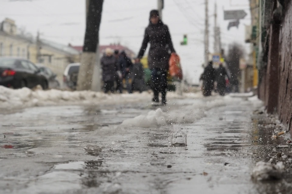 В Татарстане 13 марта на дорогах ожидается гололедица, местами снежная каша.