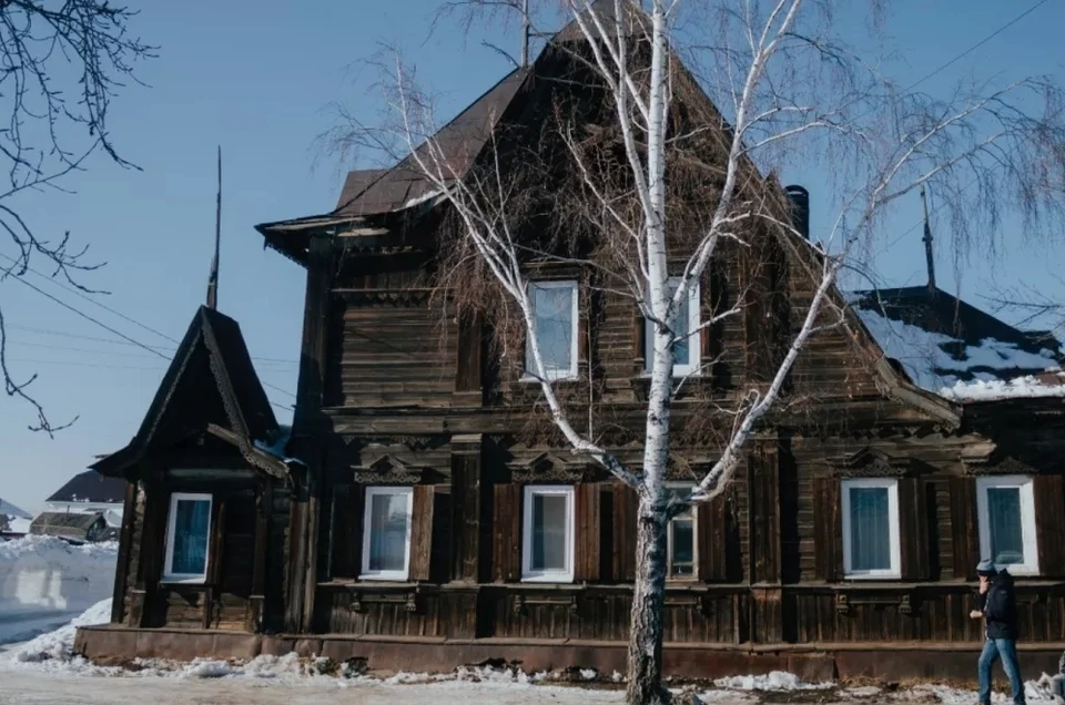 Дом является памятником деревянного зодчества. Фото: Анна Меньшикова, «Толк»
