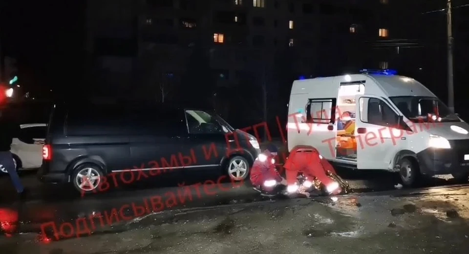 На улице Кирова в Туле грузовой автомобиль сбил женщину