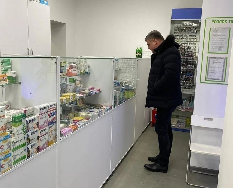 В феврале глава Минздрава РК лично проверил наличие лекарств в аптеках Симферополя. Фото: Минздрав РК